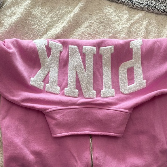 PINK zip up - Picture 5 of 6